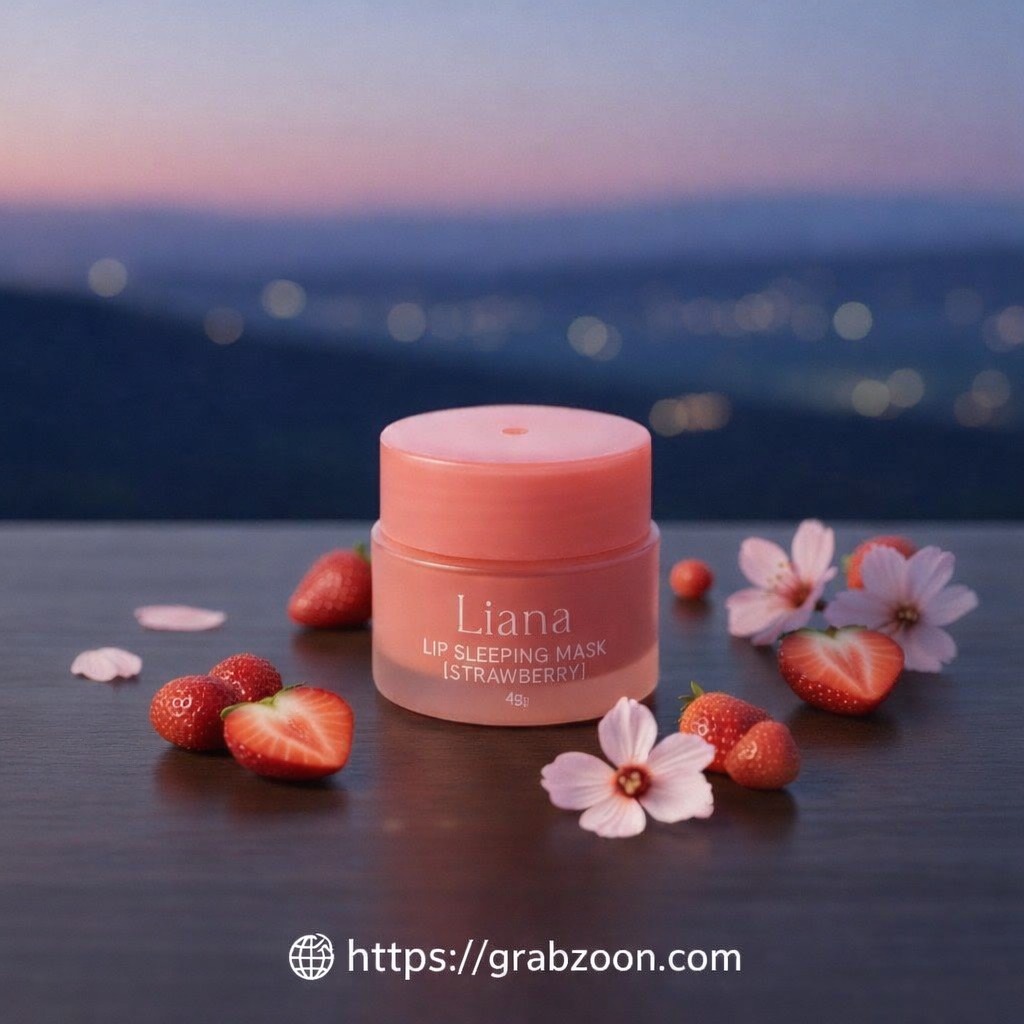 Liana Lip Sleeping Mask (Strawberry) – 4g